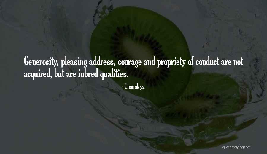 Courage And Wisdom Quotes By Chanakya