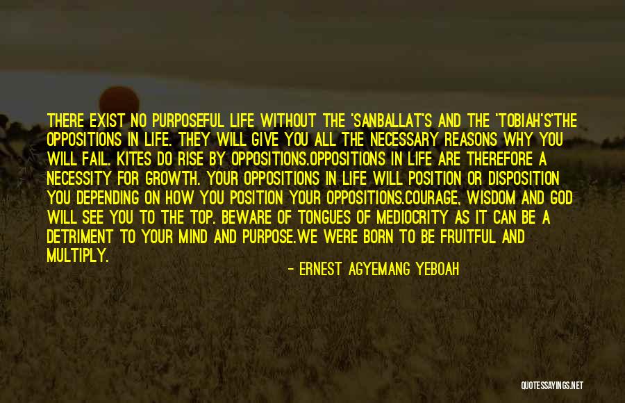 Courage And Wisdom Quotes By Ernest Agyemang Yeboah