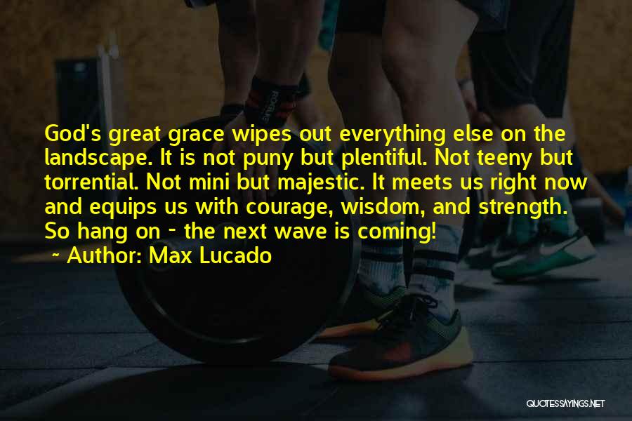Courage And Wisdom Quotes By Max Lucado