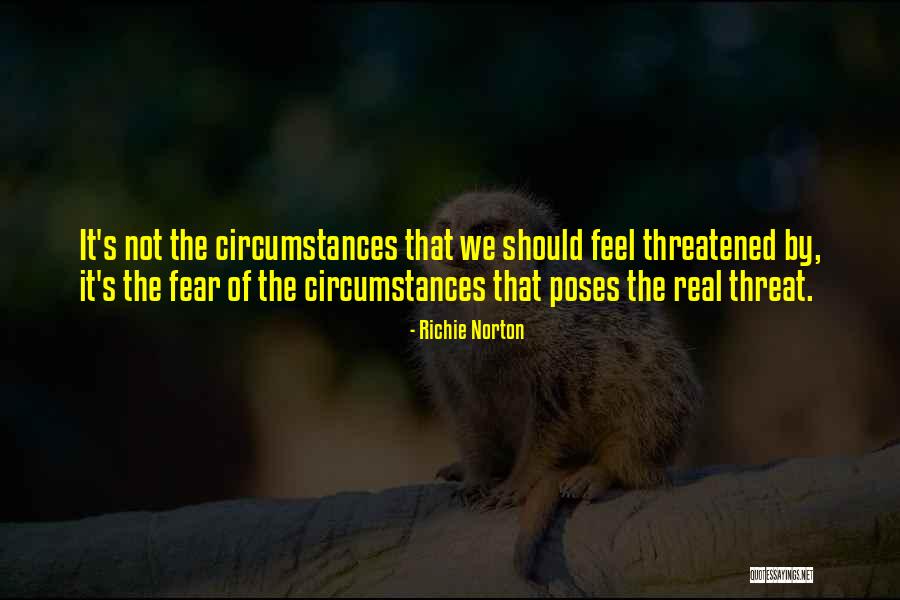 Courage Fear Quotes By Richie Norton Courage Fear Quotes By Richie Norton