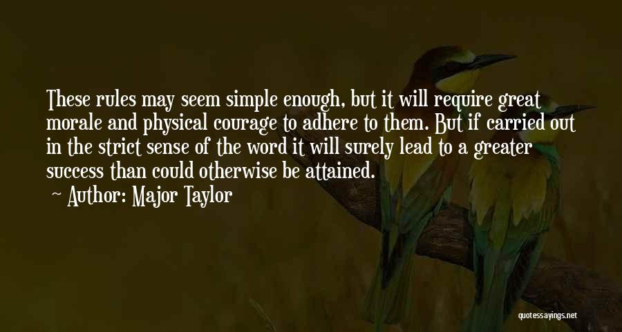 Courage In The Things They Carried Quotes By Major Taylor