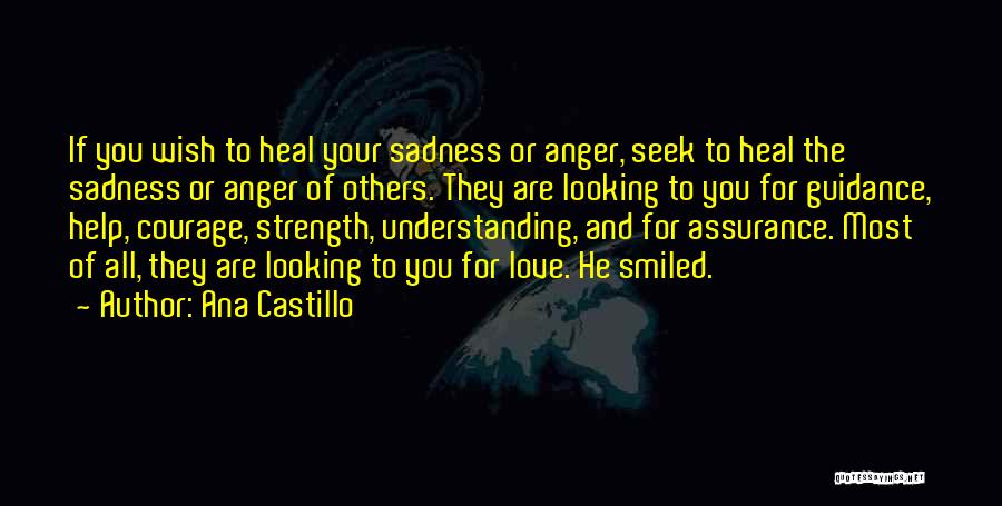 Courage Strength And Love Quotes By Ana Castillo