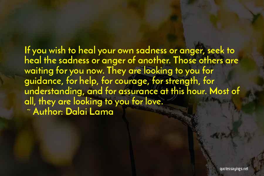 Courage Strength And Love Quotes By Dalai Lama