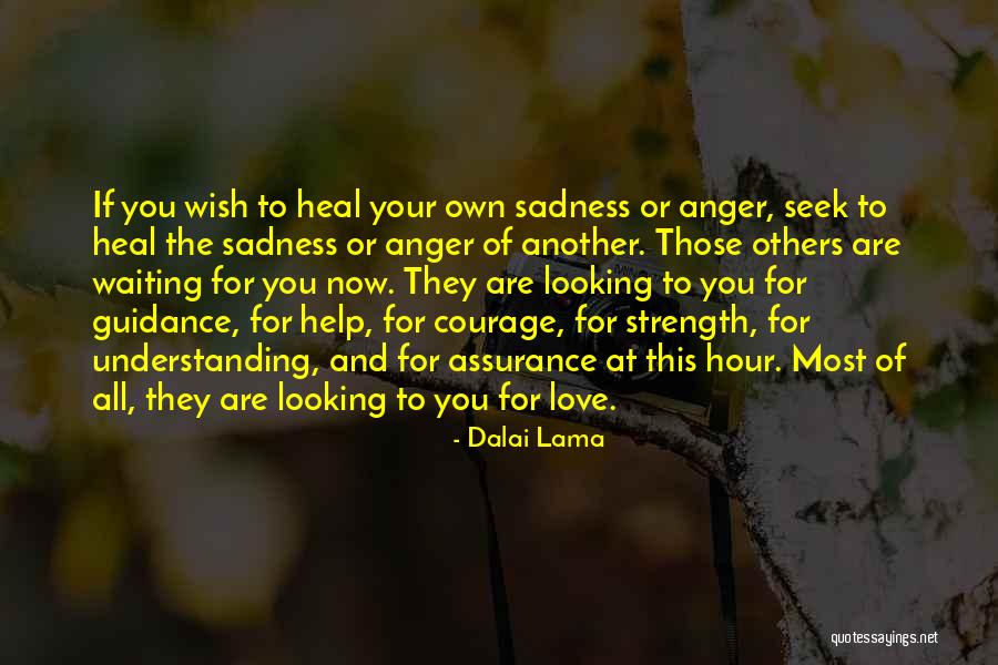 Courage Strength And Love Quotes By Dalai Lama