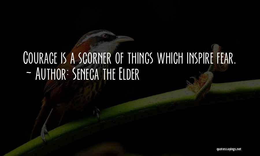 Courage The Quotes By Seneca The Elder