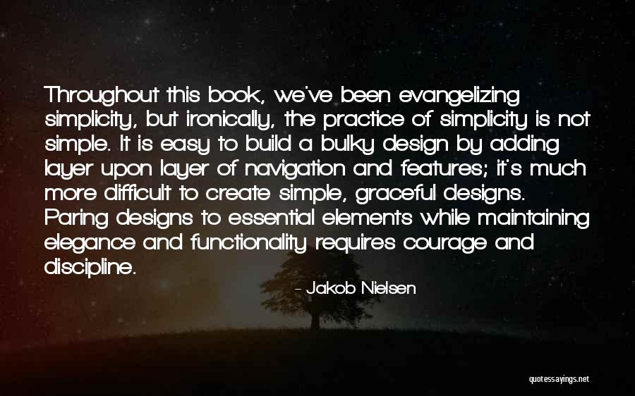 Courage To Create Quotes By Jakob Nielsen