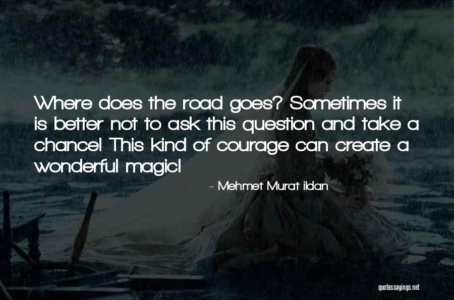 Courage To Create Quotes By Mehmet Murat Ildan