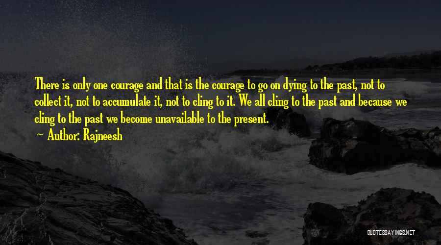 Courage To Go On Quotes By Rajneesh
