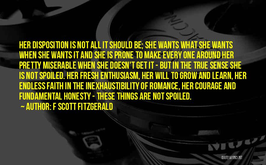 Courage To Grow Quotes By F Scott Fitzgerald