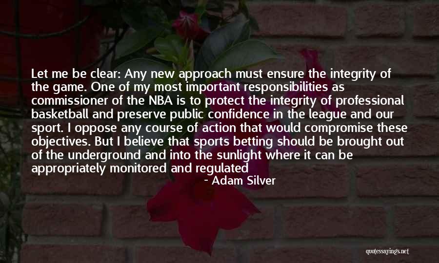 Course Of Action Quotes By Adam Silver Course Of Action Quotes By Adam Silver
