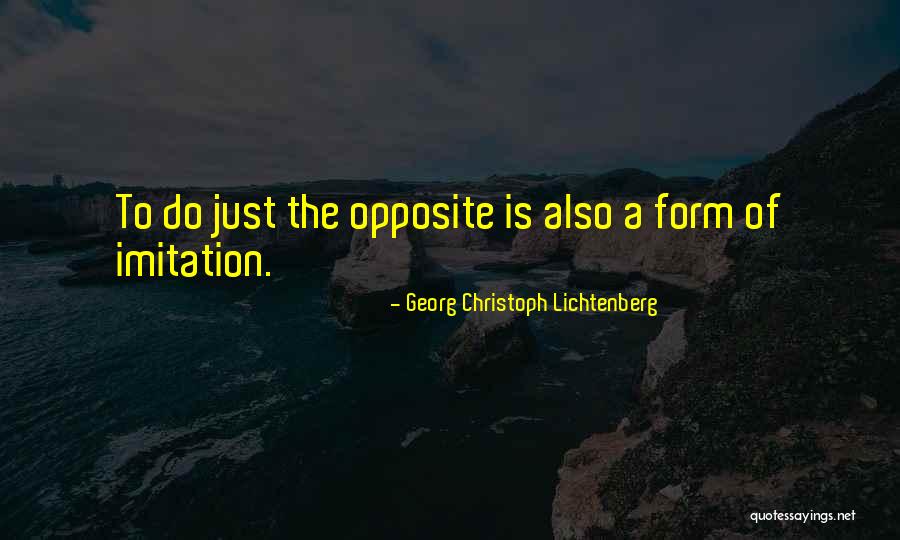 Course Of Action Quotes By Georg Christoph Lichtenberg