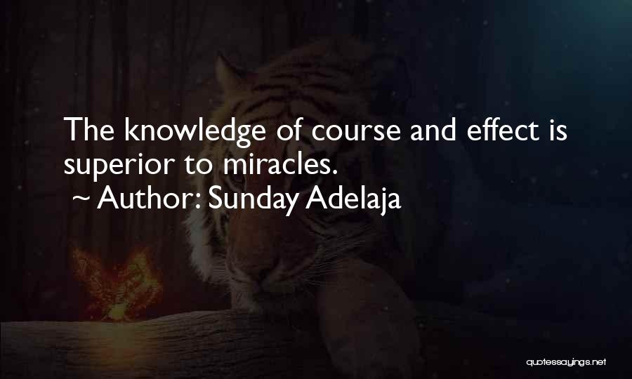 Course Of Miracle Quotes By Sunday Adelaja