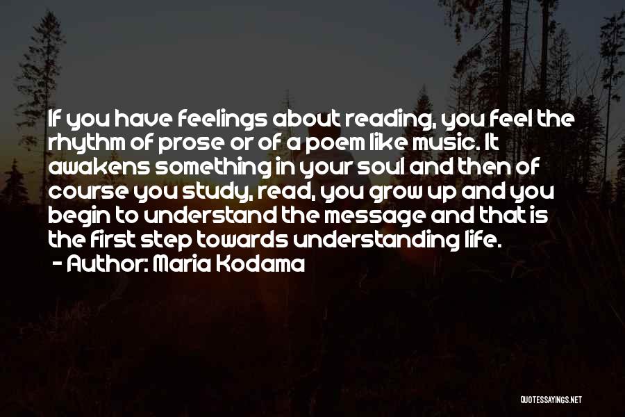 Course Study Quotes By Maria Kodama