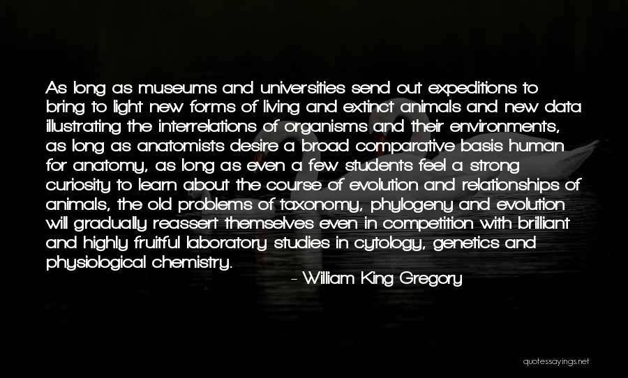 Course Study Quotes By William King Gregory Course Study Quotes By William King Gregory