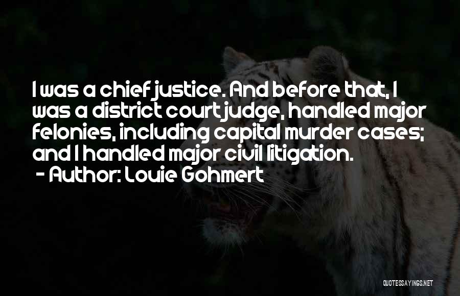 Court Cases Quotes By Louie Gohmert