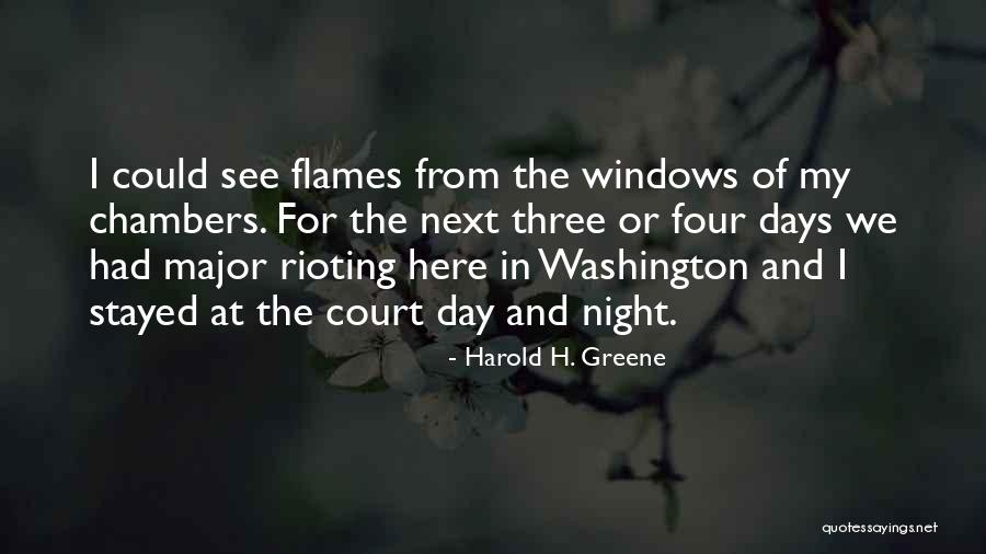 Court Day Quotes By Harold H. Greene Court Day Quotes By Harold H. Greene