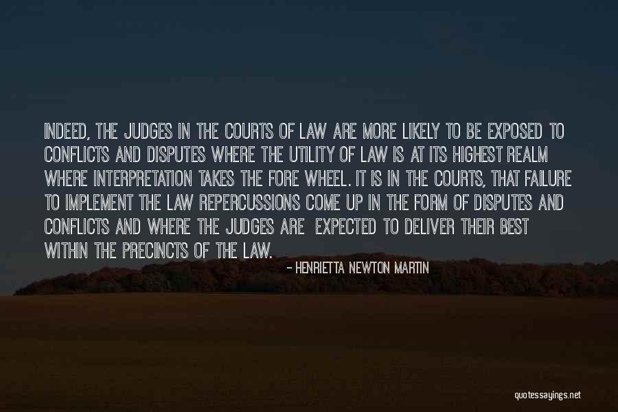 Court Justice Quotes By Henrietta Newton Martin Court Justice Quotes By Henrietta Newton Martin