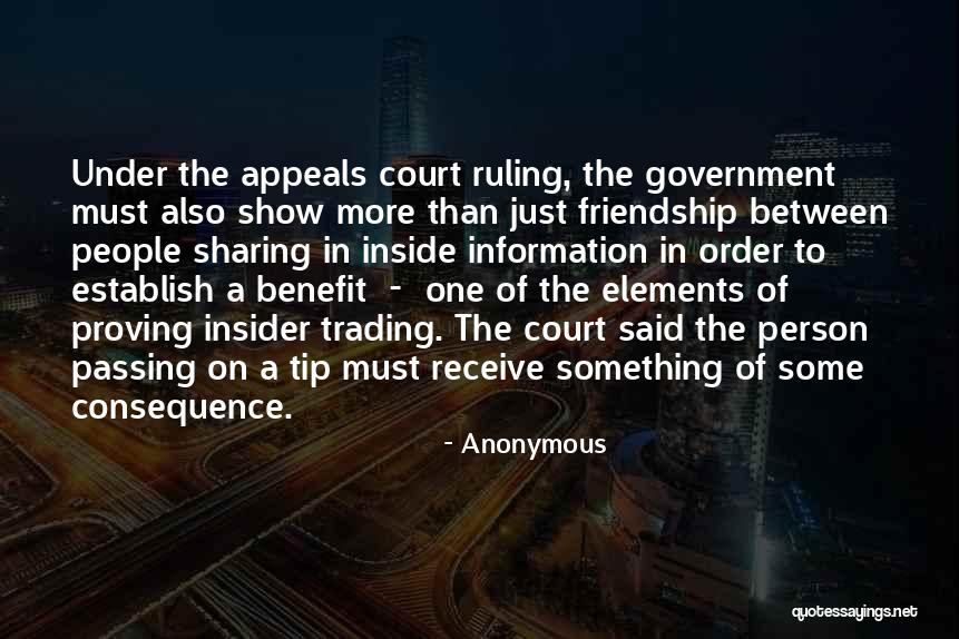 Court Ruling Quotes By Anonymous Court Ruling Quotes By Anonymous