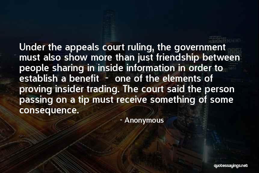 Court Ruling Quotes By Anonymous