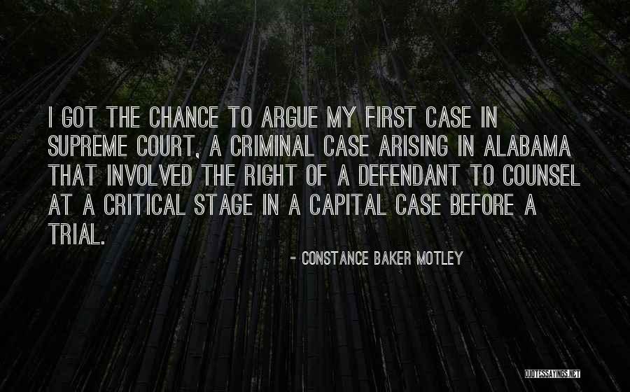 Court Trial Quotes By Constance Baker Motley Court Trial Quotes By Constance Baker Motley