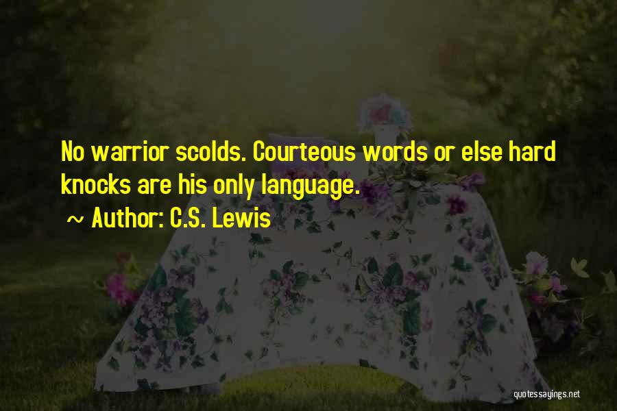 Courteous Quotes By C.S. Lewis