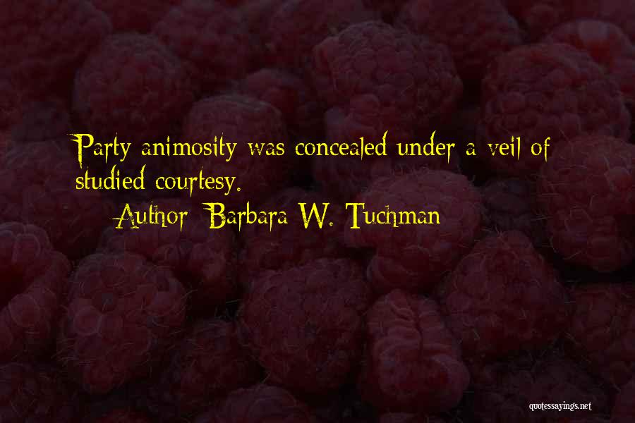 Courtesy Manners Quotes By Barbara W. Tuchman