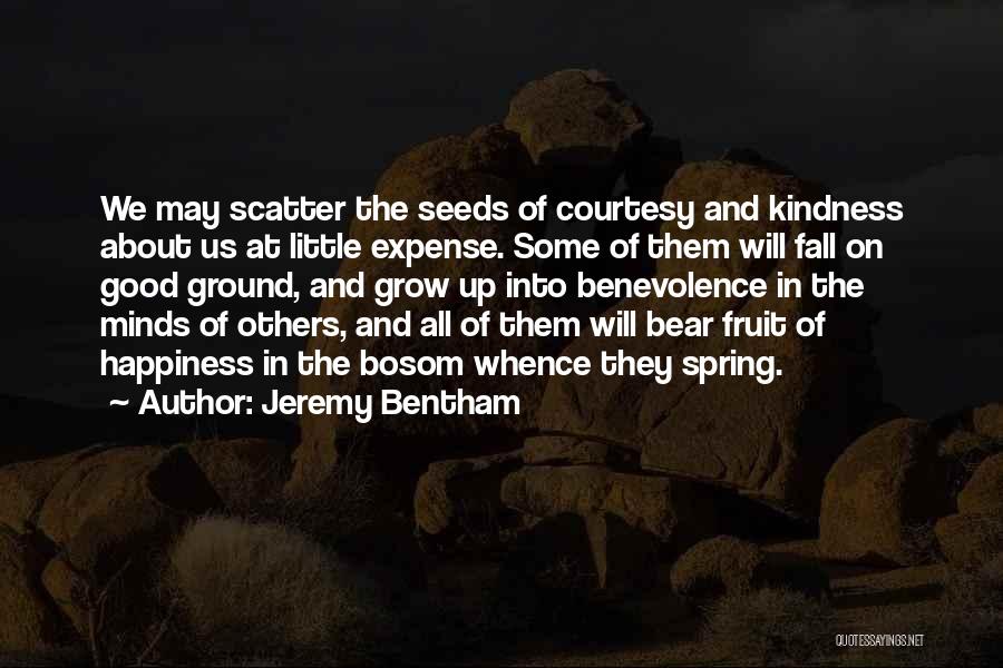 Courtesy Quotes By Jeremy Bentham