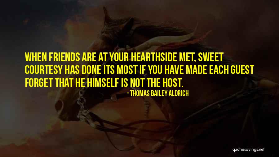 Courtesy Quotes By Thomas Bailey Aldrich