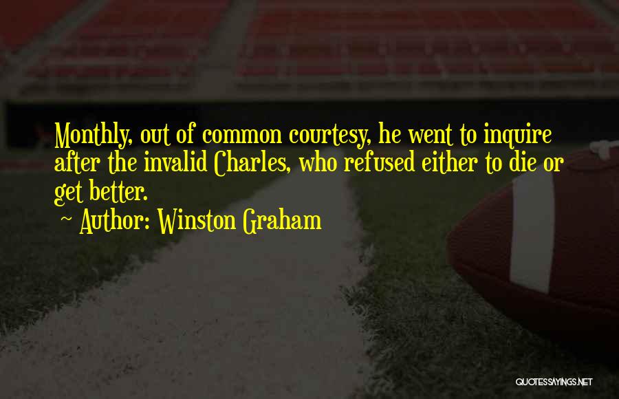 Courtesy Quotes By Winston Graham