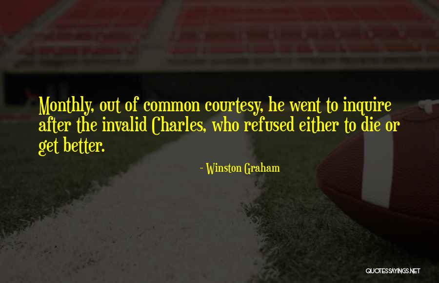 Courtesy Quotes By Winston Graham