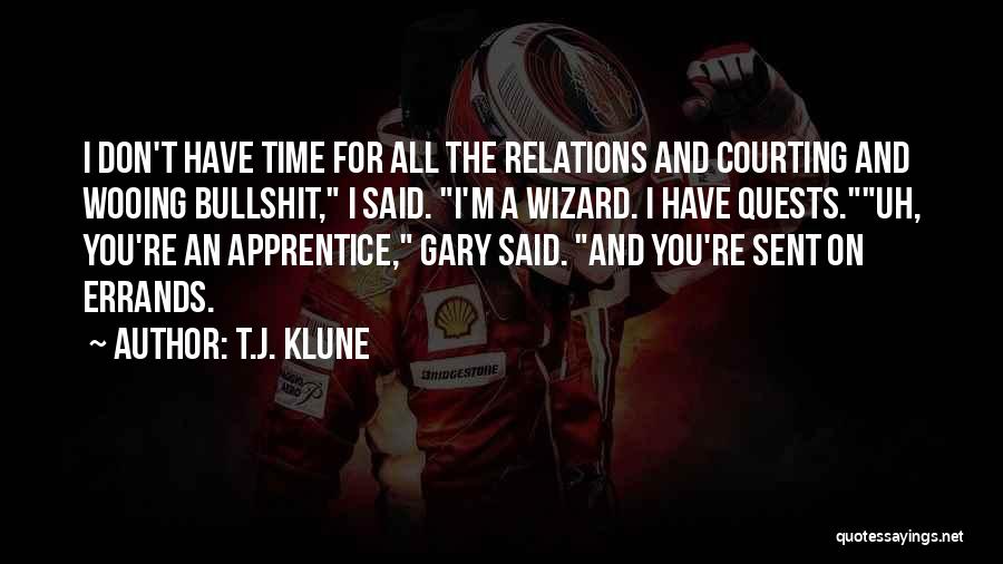 Courting Quotes By T.J. Klune