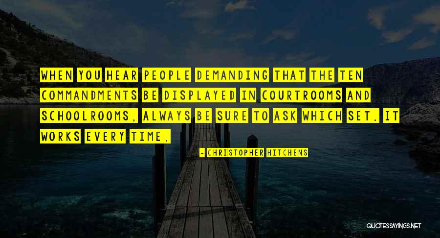 Courtrooms Quotes By Christopher Hitchens Courtrooms Quotes By Christopher Hitchens
