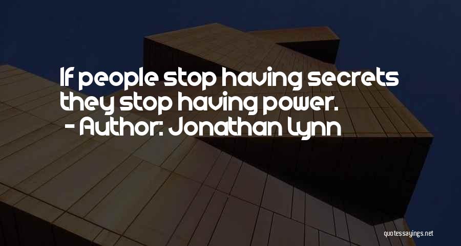 Courus Quotes By Jonathan Lynn