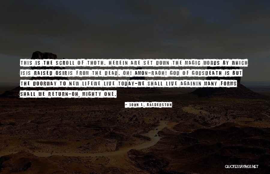 Covariant Quotes By John L. Balderston Covariant Quotes By John L. Balderston