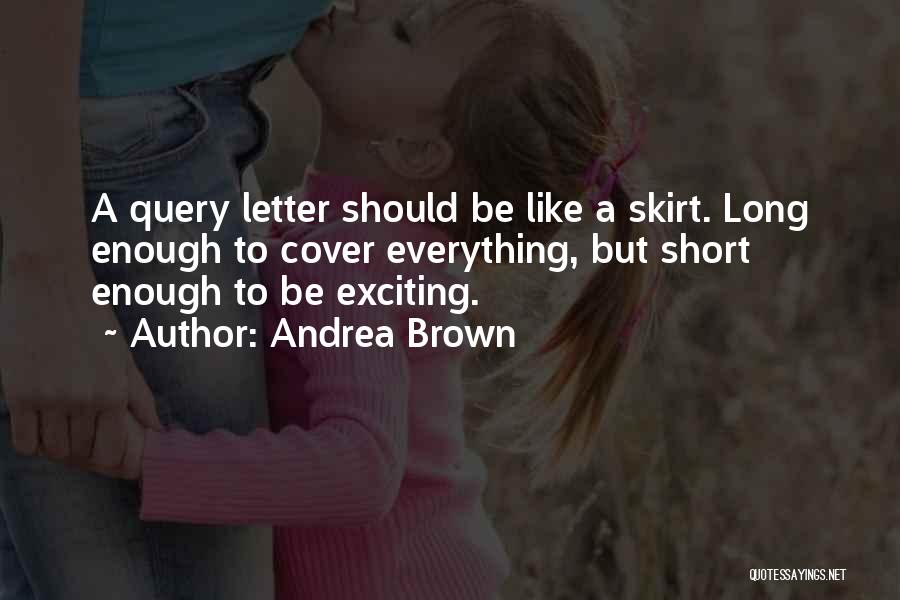 Cover Letter Quotes By Andrea Brown