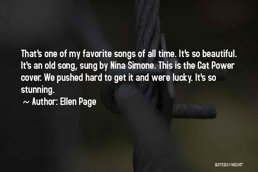 Cover Page Quotes By Ellen Page