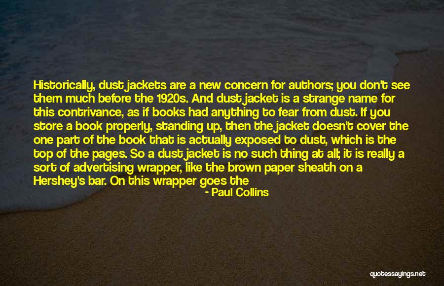 Cover Paper Quotes By Paul Collins Cover Paper Quotes By Paul Collins