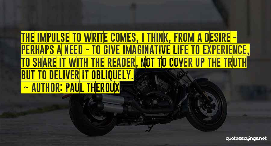 Cover Quotes By Paul Theroux