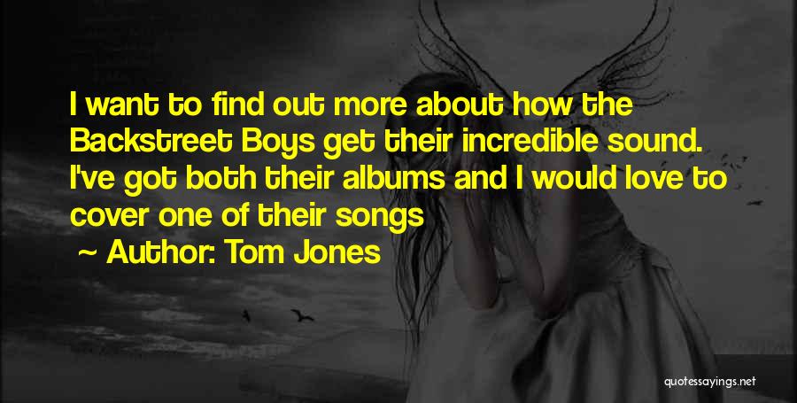 Cover Songs Quotes By Tom Jones
