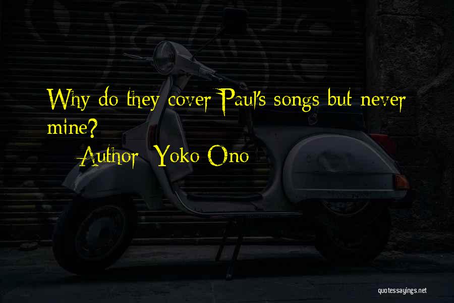 Cover Songs Quotes By Yoko Ono