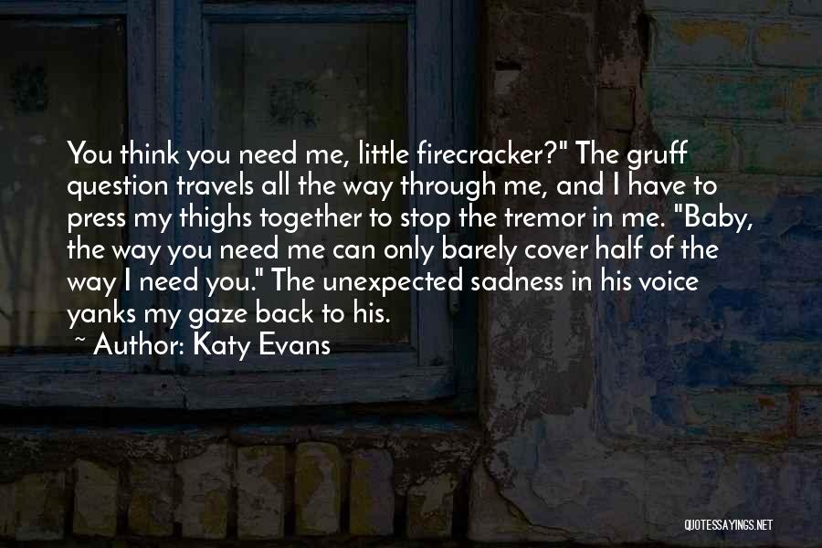 Cover Up Sadness Quotes By Katy Evans