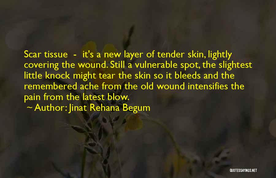 Covering Pain Quotes By Jinat Rehana Begum