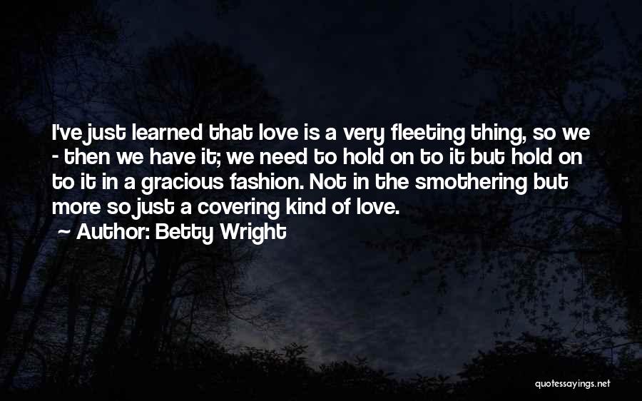 Covering Quotes By Betty Wright