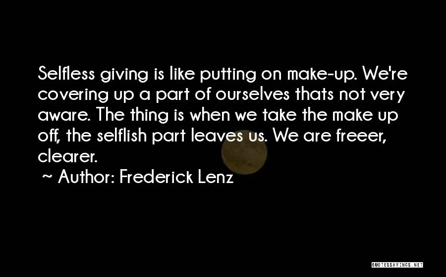 Covering Quotes By Frederick Lenz