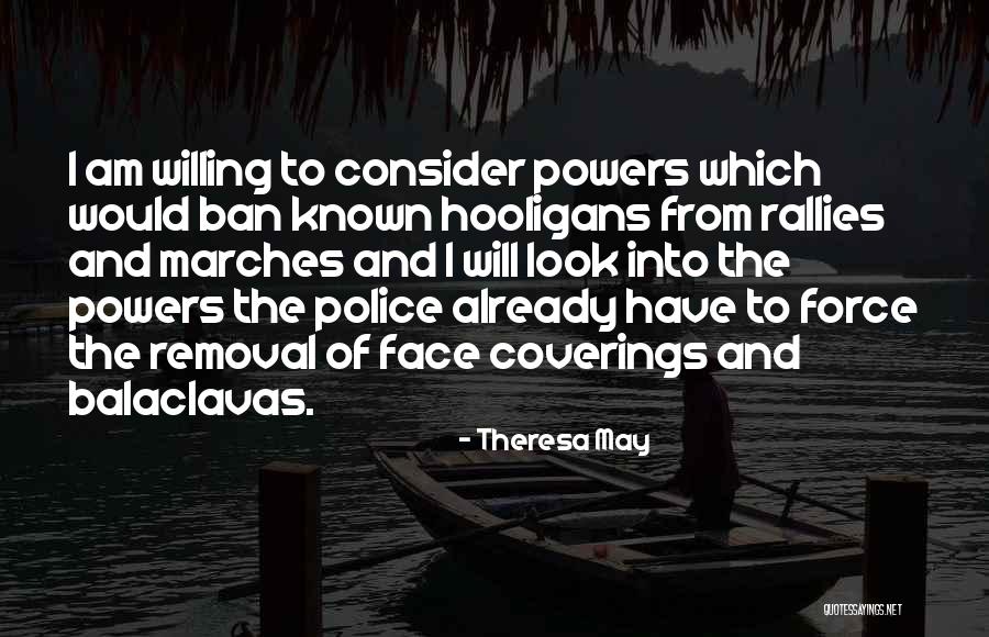 Coverings Etc Quotes By Theresa May Coverings Etc Quotes By Theresa May