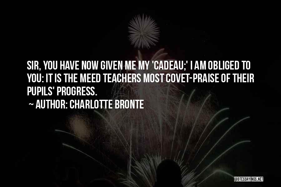 Covet Quotes By Charlotte Bronte