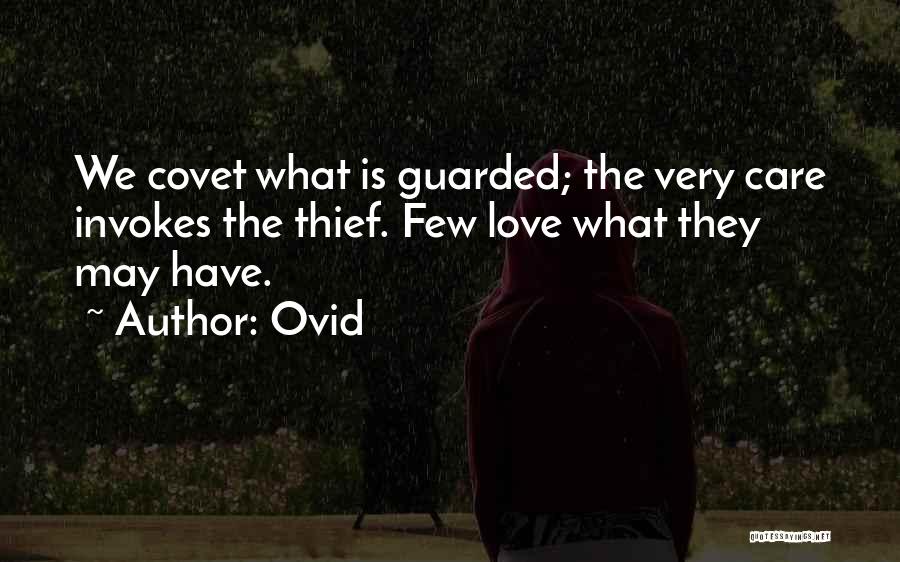 Covet Quotes By Ovid