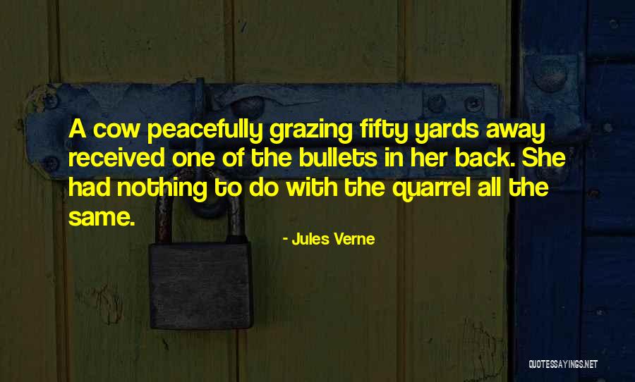 Cow Grazing Quotes By Jules Verne Cow Grazing Quotes By Jules Verne