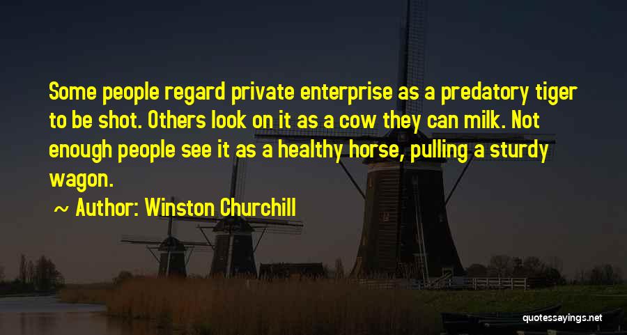 Cow Horse Quotes By Winston Churchill