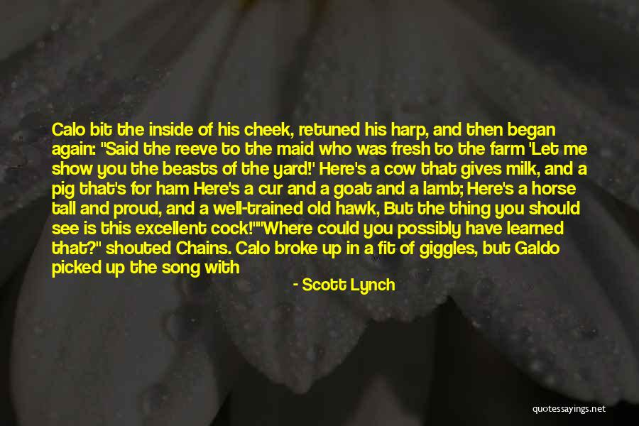 Cow Milk Quotes By Scott Lynch Cow Milk Quotes By Scott Lynch
